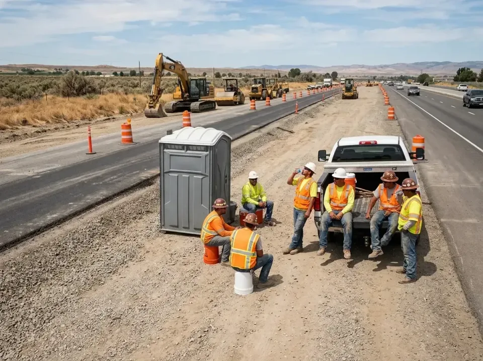 highway-road-construction-crew-007 — frequently asked questions, Porta Potty and Restroom Rentals in Penn Farms, PA
